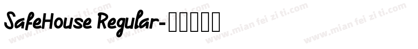 SafeHouse Regular字体转换